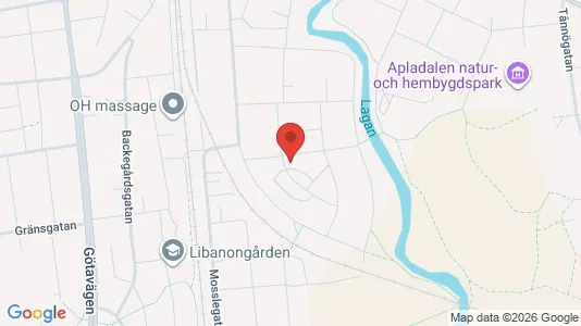 Apartments for rent i Värnamo - kort over placeringen
