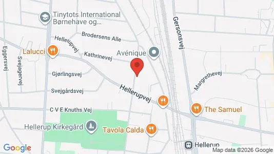 Apartments for rent i Hellerup - kort over placeringen