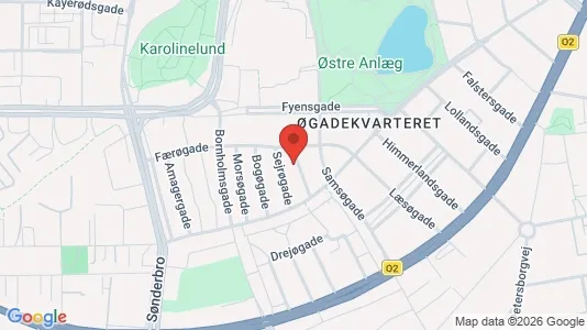 Apartments for rent i Aalborg Center - kort over placeringen