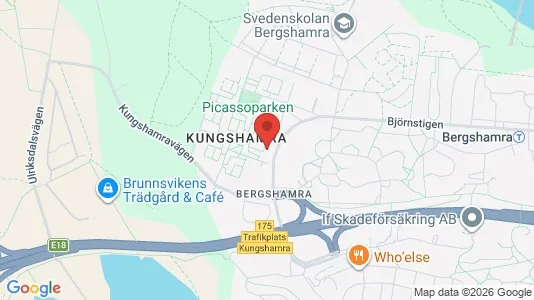 Rooms for rent i Solna - kort over placeringen