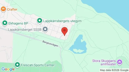 Rooms for rent i Östermalm - kort over placeringen