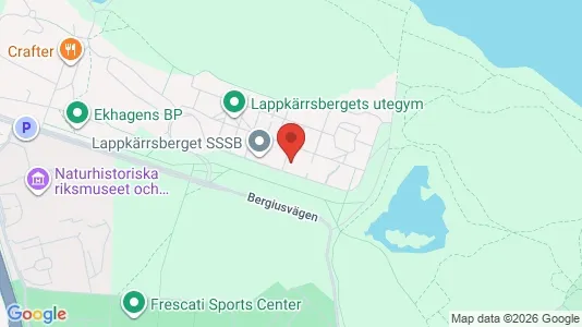 Rooms for rent i Östermalm - kort over placeringen