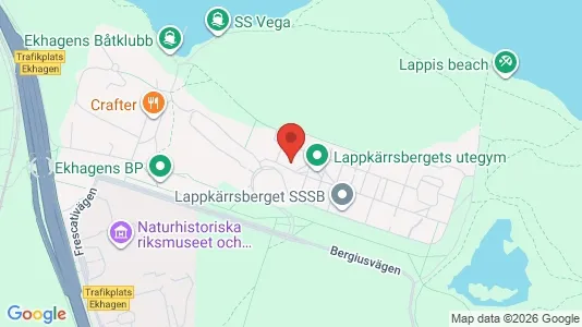 Rooms for rent i Östermalm - kort over placeringen