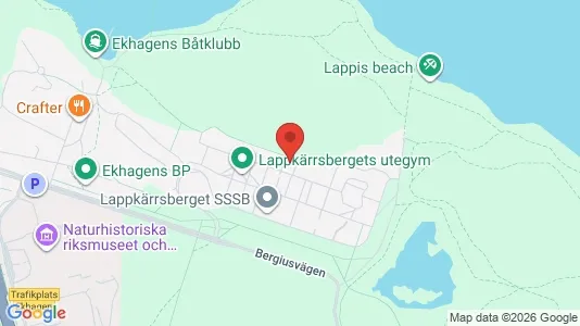 Rooms for rent i Östermalm - kort over placeringen