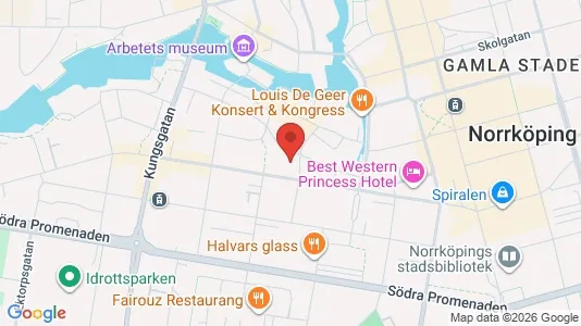 Apartments for rent i Norrköping - kort over placeringen