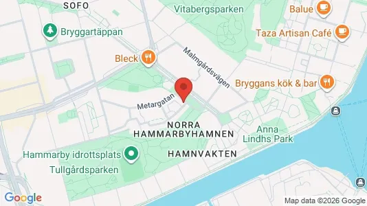 Apartments for rent i Södermalm - kort over placeringen