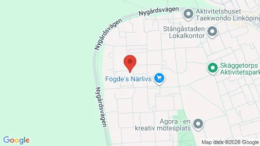 Apartments for rent i Linköping - kort over placeringen