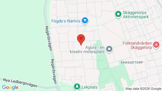 Apartments for rent i Linköping - kort over placeringen