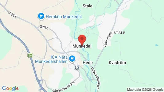Apartments for rent i Munkedal - kort over placeringen
