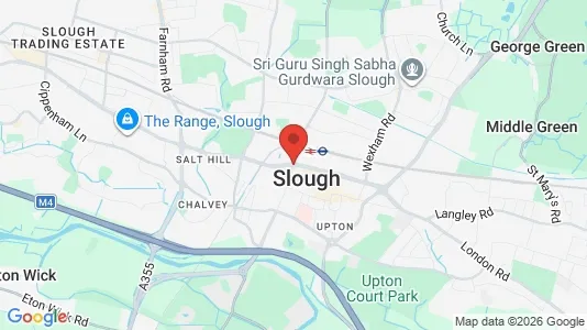 Houses for rent i Slough - Berkshire - kort over placeringen
