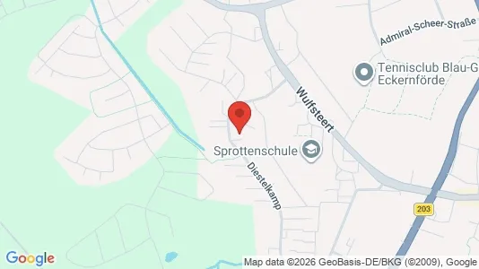 Apartments for rent i Rendsburg-Eckernförde - kort over placeringen