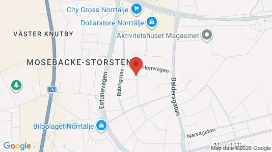 Apartments for rent i Norrtälje - kort over placeringen