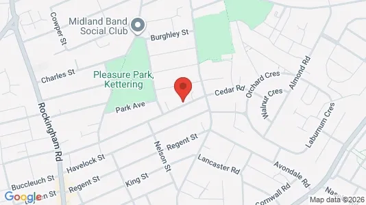 Apartments for rent i Kettering - Northamptonshire - kort over placeringen