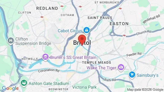 Houses for rent i Bristol - Avon - kort over placeringen