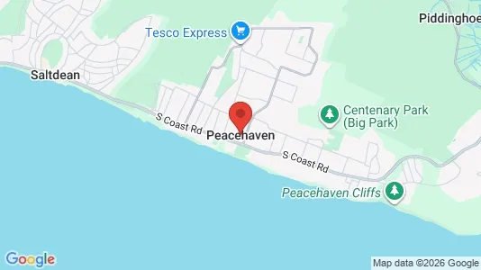 Houses for rent i Peacehaven - East Sussex - kort over placeringen