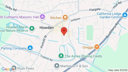 Apartments for rent i Goole - North Humberside - kort over placeringen