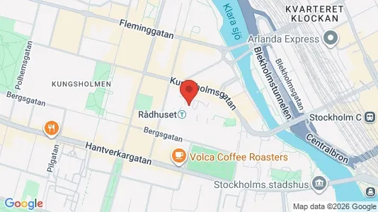 Apartments for rent i Kungsholmen - kort over placeringen