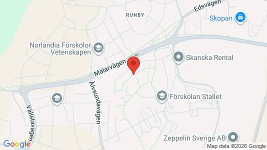 Apartments for rent i Upplands Väsby - kort over placeringen