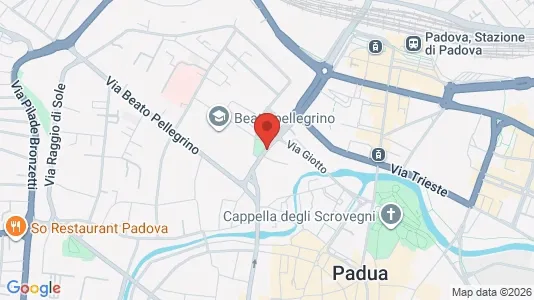 Apartments for rent i Padua - kort over placeringen