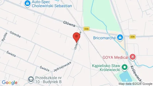 Apartments for rent i Wrocław - kort over placeringen