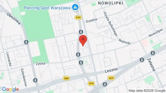 Rooms for rent i Warszawa Wola - kort over placeringen