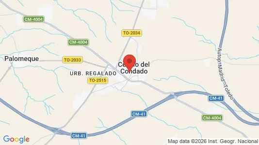 Apartments for rent i Cedillo del Condado - kort over placeringen