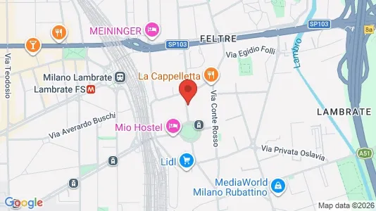 Apartments for rent i Milano Zona 3 - Porta Venezia, Città Studi, Lambrate - kort over placeringen