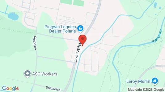 Apartments for rent i Legnica - kort over placeringen