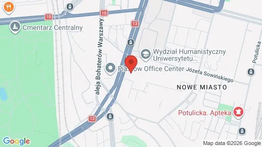 Rooms for rent i Szczecin - kort over placeringen