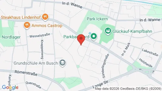 Apartments for rent i Recklinghausen - kort over placeringen