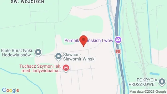 Apartments for rent i Gdański - kort over placeringen