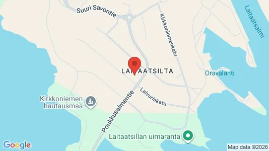 Apartments for rent i Savonlinna - kort over placeringen