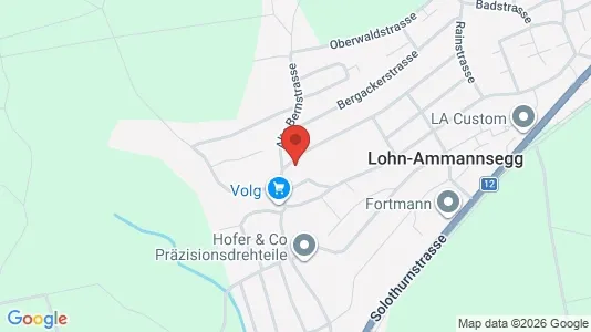 Rooms for rent i Wasseramt - kort over placeringen