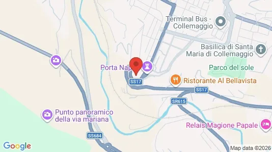 Rooms for rent i L'Aquila - kort over placeringen