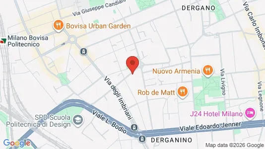 Apartments for rent i Milano Zona 9 - Porta Garibaldi, Niguarda - kort over placeringen