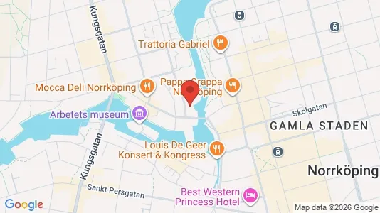Apartments for rent i Norrköping - kort over placeringen