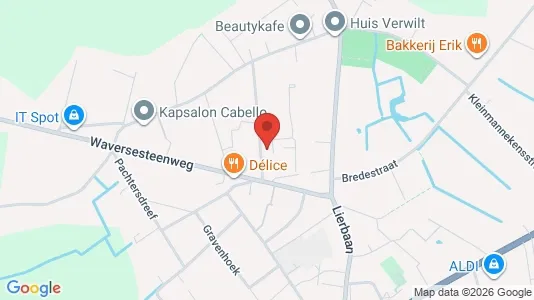 Apartments for rent i Putte - kort over placeringen