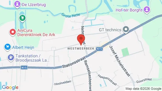 Apartments for rent i Hulshout - kort over placeringen