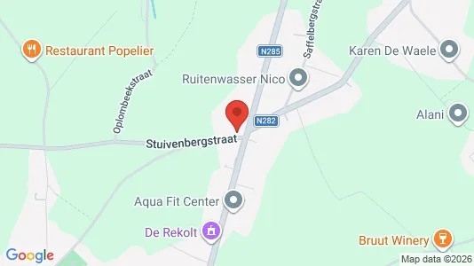 Apartments for rent i Gooik - kort over placeringen