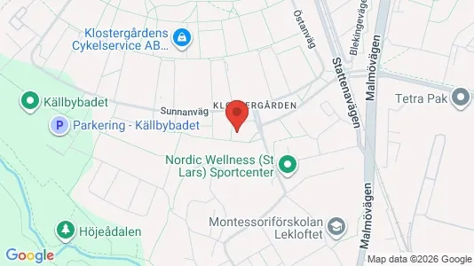 Apartments for rent i Lund - kort over placeringen