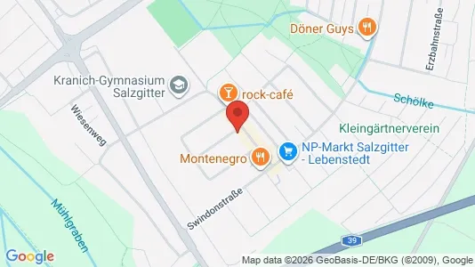 Apartments for rent i Salzgitter - kort over placeringen