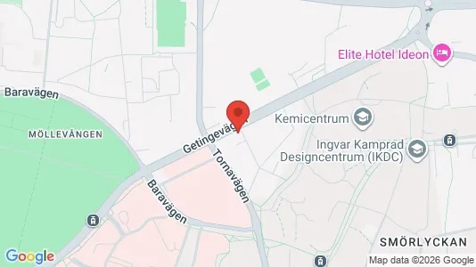 Apartments for rent i Lund - kort over placeringen