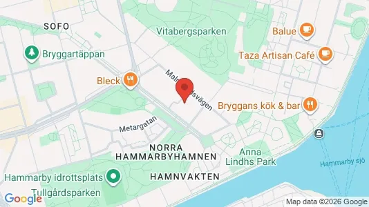 Apartments for rent i Södermalm - kort over placeringen