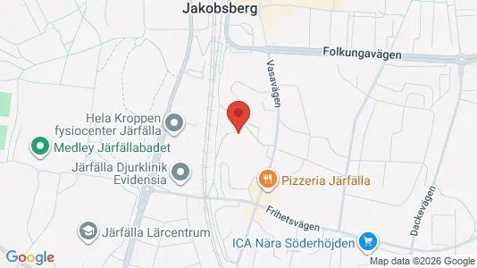 Apartments for rent i Järfälla - kort over placeringen