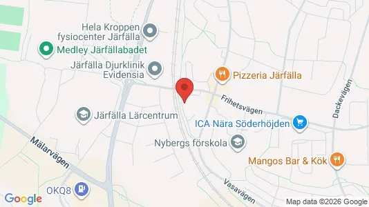 Apartments for rent i Järfälla - kort over placeringen