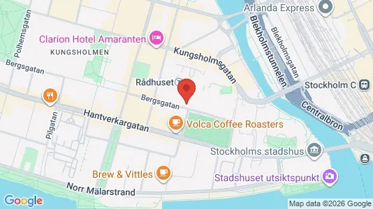 Apartments for rent i Kungsholmen - kort over placeringen