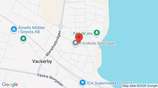 Apartments for rent i Gnesta - kort over placeringen