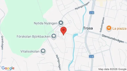 Apartments for rent i Trosa - kort over placeringen