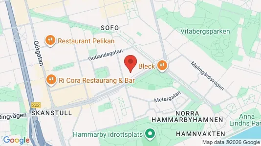Apartments for rent i Södermalm - kort over placeringen
