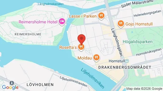 Apartments for rent i Södermalm - kort over placeringen